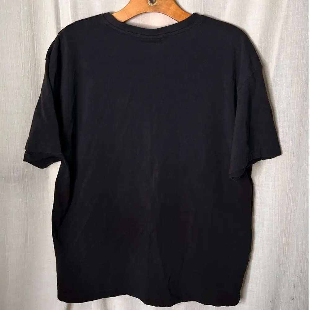 Gymshark Crest Oversized Short Sleeve T-Shirt Black M